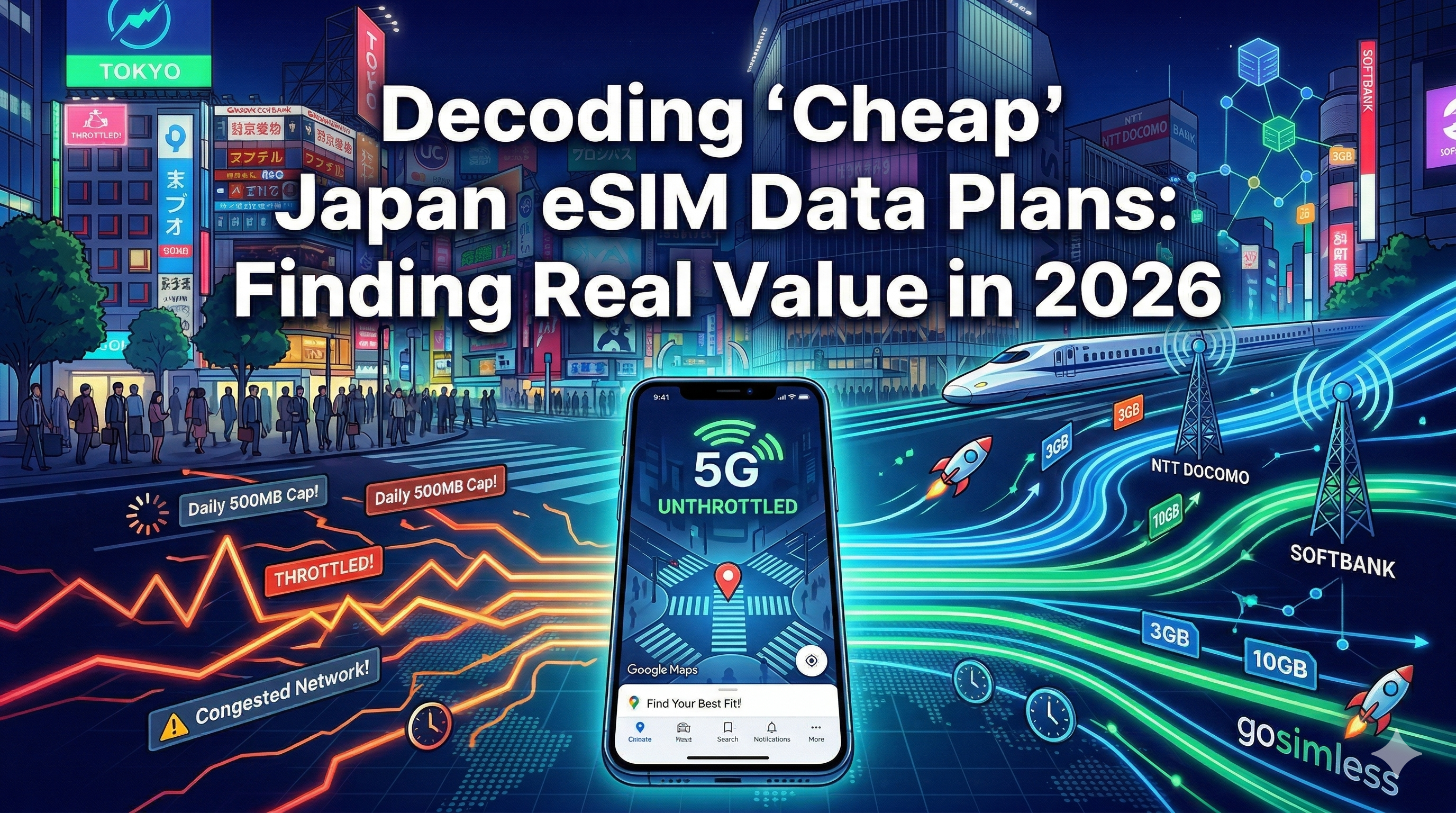 What are the cheapest eSIM data plans for Japan?